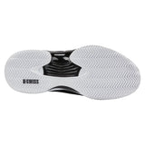 Women's CLAY Court Hypercourt Express 3 D Width Tennis Shoes Black and White, K-Swiss, Tennis Express, 94604-002F26-6