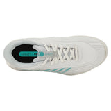 Women's CLAY Court Hypercourt Express 3 Tennis Shoes Blanc de Blanc and Glacier Gray,Footwear,K-Swiss,,,Tennis Express,94604-110-3