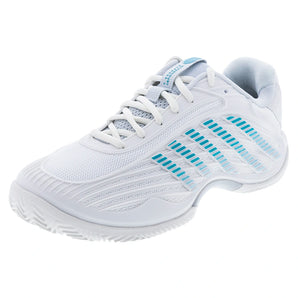 Women's CLAY Court Hypercourt Express 3 Tennis Shoes Blanc de Blanc and Glacier Gray,Footwear,K-Swiss,Blanc de Blanc/Glacier Gray,5,Tennis Express,94604-110F26copy