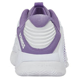 Women's Hypercourt Express 3 Clay Tennis Shoes White and Purple Haze-Footwear-K-Swiss-94604-149-4-Tennis Express