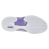 Women's Hypercourt Express 3 Clay Tennis Shoes White and Purple Haze-Footwear-K-Swiss-94604-149-5-Tennis Express