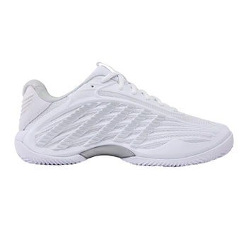 Women's Hypercourt Express 3 Clay Tennis Shoes White and Dawn Blue-Footwear-K-Swiss-94604-162S26-1-Tennis Express