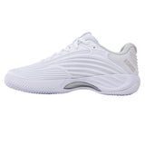Women's Hypercourt Express 3 Clay Tennis Shoes White and Dawn Blue-Footwear-K-Swiss-94604-162S26-3-Tennis Express