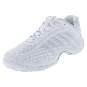 Women's CLAY Court Hypercourt Express 3 Tennis Shoes White and Dawn Blue,Footwear,K-Swiss,5,WHITE/DAWN_BLUE,Tennis Express,94604-162S26copy