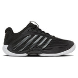 Women's Hypercourt Express 3 D Width Tennis Shoes Black and White-Footwear-K-Swiss-94606-002-2-Tennis Express