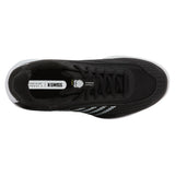 Women's Hypercourt Express 3 D Width Tennis Shoes Black and White-Footwear-K-Swiss-94606-002-3-Tennis Express