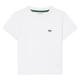 Boys' Core Tennis Top-Apparel-Lacoste-947025-wht-1-Tennis Express