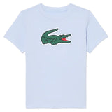Boys' Ultra Dry Sport Tennis Tee,Apparel,Lacoste,PF7 Phoenix Blue,10A,Tennis Express,947234_PF7