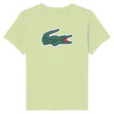 Boys' Ultra Dry Sport Tennis Tee,Apparel,Lacoste,UYB Birch,10A,Tennis Express,947234_UyB