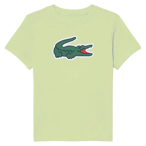 Boys' Ultra Dry Sport Tennis Tee,Apparel,Lacoste,UYB Birch,10A,Tennis Express,947234_UyB