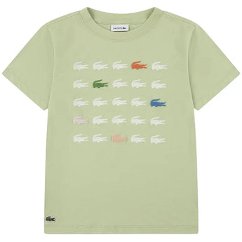 Boys' Croc Grid Tennis Tee-Apparel-Lacoste-947587-UyB-1-Tennis Express