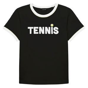 Boys' Tennis Ringer Tee-Apparel-Lacoste-947633-UJA-1-Tennis Express
