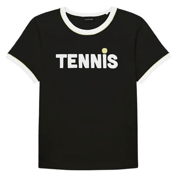 Boys' Tennis Ringer Tee-Apparel-Lacoste-947633-UJA-1-Tennis Express