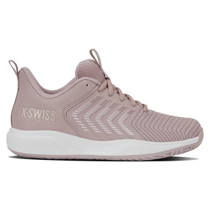 Women's Ultrashot Light Tennis Shoes Violet Ice and White, K-Swiss, Tennis Express, 94767-552F26-1