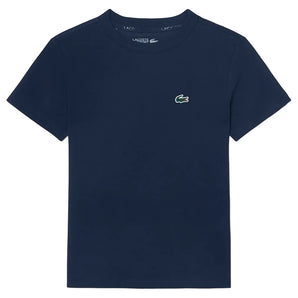 Boys' Ultra Dry Classic Sport Tennis Tee,Apparel,Lacoste,UGW Navy,8A,Tennis Express,947868-F26-UGW_f90b9e9c-0204-4829-a8e3-da606812461b