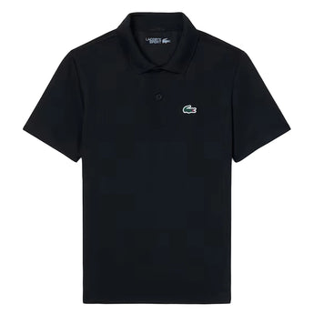 Boys' Ultra Dry Sport Silicon Croc Tennis Polo,Apparel,Lacoste,,,Tennis Express,947874-F26-Black2