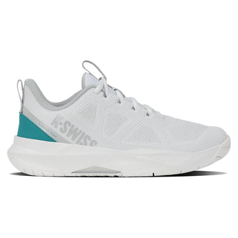 Women's K-Speed Team Tennis Shoes White and Dawn Blue,Footwear,K-Swiss,,,Tennis Express,94898-177-1