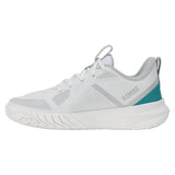 Women's K-Speed Team Tennis Shoes White and Dawn Blue,Footwear,K-Swiss,,,Tennis Express,94898-177-2