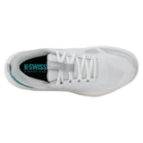 Women's K-Speed Team Tennis Shoes White and Dawn Blue,Footwear,K-Swiss,,,Tennis Express,94898-177-4