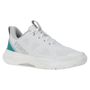 Women's K-Speed Team Tennis Shoes White and Dawn Blue,Footwear,K-Swiss,White/Dawn Blue,5,Tennis Express,94898-177