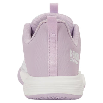 Women's Ultrashot Light Padel Shoes White and Orchid Hush,Footwear,K-Swiss,,,Tennis Express,94901-160-4