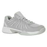 Women's Express Light 2 Wide Pickleball Shoes Glacier Gray and White,Footwear,K-Swiss,Glacier Gray/White,5,Tennis Express,94904-021F26