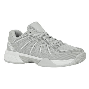 Women's Express Light 2 Wide Pickleball Shoes Glacier Gray and White,Footwear,K-Swiss,Glacier Gray/White,5,Tennis Express,94904-021F26