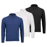 Men's Long Sleeve Tennis Polo-Apparel-BloqUV-94943-DEFAULT-L-Tennis Express