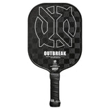 Outbreak Graphite Pickleball Paddle-Racquets-Onix-95202-BLACK-L-Tennis Express