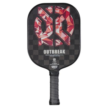 Outbreak Graphite Pickleball Paddle-Racquets-Onix-95202-RED-L-Tennis Express