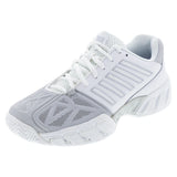 Women's BigShot Light 3 Tennis Shoes White and Silver,Footwear,K-Swiss,5.5,,Tennis Express,95366-153BF2001copy