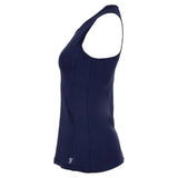 Women's UV Tennis Tank-Apparel-Sofibella-95443-150F20-Navy-1-Tennis Express
