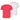 Girls' Dynamic High-Low Short Sleeve Tennis Top-Apparel-Lucky In Love-95662-DEFAULT-L-Tennis Express