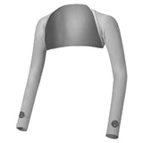 Sun Protection Shoulder Wrap Plain Logo-Accessories-Sparms-95926-GREY-L-Tennis Express