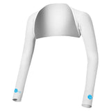 Sun Protection Shoulder Wrap Plain Logo-Accessories-Sparms-95926-WHITE-L-Tennis Express
