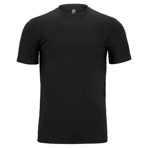 Men's Short Sleeve Tennis Crew-Apparel-BloqUV-96400-BLACK-L-Tennis Express