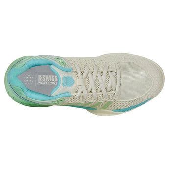 Women's Express Light Pickleball Shoes Egret and Patina Green-Footwear-K-Swiss-96563-258.06-Tennis Express