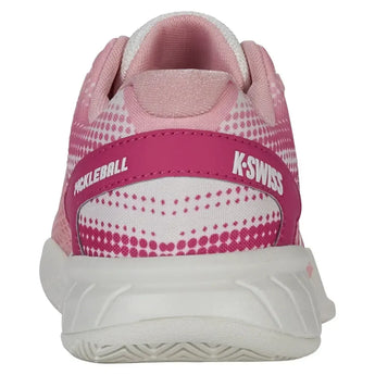 Women's Express Light Pickleball Shoes Raspberry Sorbet and Cloud Dancer-Footwear-K-Swiss-96563-661-3-Tennis Express