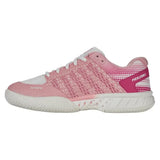 Women's Express Light Pickleball Shoes Raspberry Sorbet and Cloud Dancer-Footwear-K-Swiss-96563-661-4y-Tennis Express