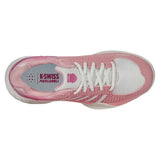 Women's Express Light Pickleball Shoes Raspberry Sorbet and Cloud Dancer-Footwear-K-Swiss-96563-661-6-Tennis Express