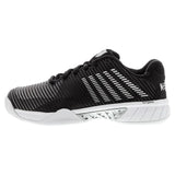 Women's Hypercourt Express 2 Tennis Shoes Black and White-Footwear-K-Swiss-96613-085H21-1-Tennis Express
