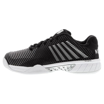 Women's Hypercourt Express 2 Tennis Shoes Black and White-Footwear-K-Swiss-96613-085H21-1-Tennis Express