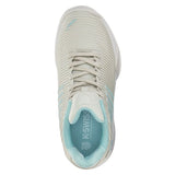 Women's Hypercourt Express 2 White and Blue Glow,Footwear,K-Swiss,,,Tennis Express,96613-089B-3_3756f22c-ff01-4791-b043-a5221e2e6a92
