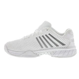 Women's Hypercourt Express 2 Tennis Shoes White and Black-Footwear-K-Swiss-96613-102U20-1-Tennis Express