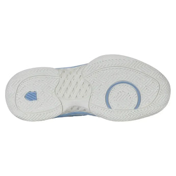 Women's Hypercourt Express 2 Tennis Shoes Lucent White and Dutch Canal-Footwear-K-Swiss-96613-126-5-Tennis Express