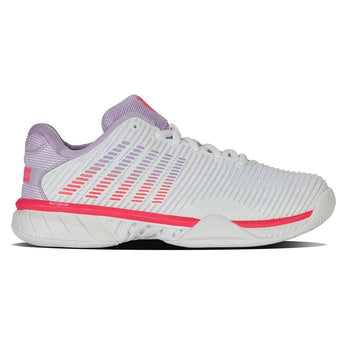 Women's Hypercourt Express 2 Tennis Shoes White and Orchid Petal-Footwear-K-Swiss-96613-182-0-Tennis Express