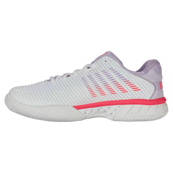 Women's Hypercourt Express 2 Tennis Shoes White and Orchid Petal-Footwear-K-Swiss-96613-182-4-Tennis Express
