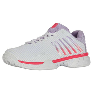 Women's Hypercourt Express 2 Tennis Shoes White and Orchid Petal-Footwear-K-Swiss-96613-182S25-Tennis Express