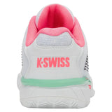 Women's Hypercourt Express 2 Clay Tennis Shoes White and Neon Pastel Pink-Footwear-K-Swiss-96614-178H25-4-Tennis Express