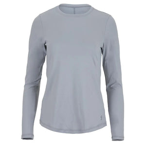 Women's UV Long Sleeve Tennis Top Stone-Apparel-Sofibella-97222-DEFAULT-L-Tennis Express